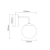 Kinkiet nowoczesny Bao parette cromo IP44 OR81381 - Open Design Highlights